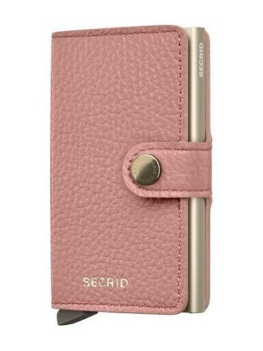 Miniwallet Ανδρικό Πορτοφόλι με RFID Ροζ