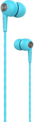 Devia Kintone In-Ear Freisprecheinrichtung Kopfhörer mit Stecker 3.5mm Hellblau