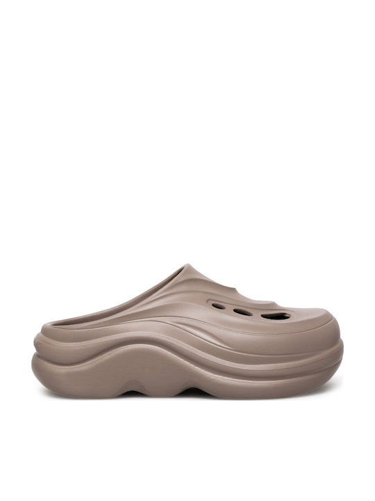 Sprandi Damen Clogs Braun