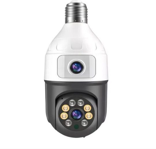 Jortan JTZ-9696PROW Ε27 IP Surveillance Camera Wi-Fi Full HD 1080p Waterproof with Two-Way Communication