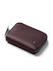 Leather Men's Wallet with RFID Purple