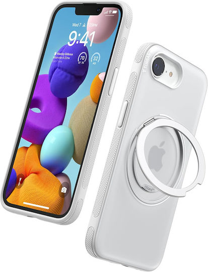 Torras Задна Корица Силиконова Бяла (iPhone 17e / 16e)