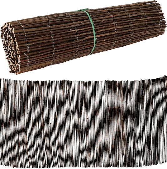 Progarden Bambuszaun Holz mit Ganzes Schilf 75x250cm 836610180 Progarden Bambuszaun Holz mit Ganzes Schilf 75x250cm 836610180