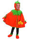 Kids Carnival Costume Pumpkin Cape for Kids