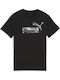 Παιδικό T-shirt Μαύρο Essentials