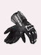 Rev'IT Quantum 3 Herren Motorradhandschuhe Leder Black / White