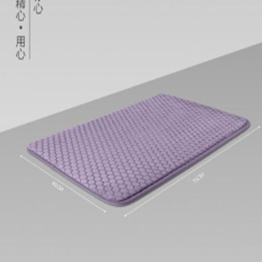 SDS Πατάκι Μπάνιου Ροζ 45x75εκ.