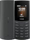 Nokia 105 4G (2024) Dual SIM Κινητό με Κουμπιά (Ελληνικό Μενού) Charcoal