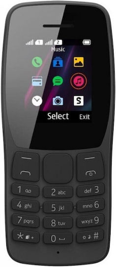 Nokia 110 (2024) Dual-SIM Handy mit Tasten (Griechisches Menü) Blau