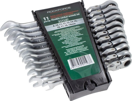 Rockforce 11-Piece Ratchet Wrench Set