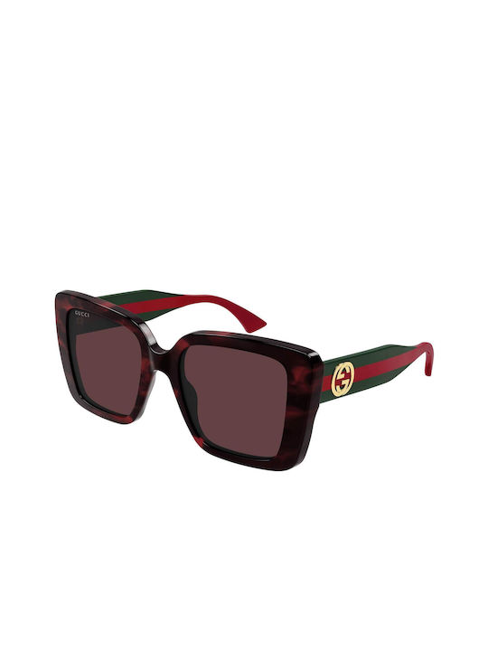 サングラス GUCCI Woman Sunglasses Brown GG1861S 003 Gucci Women's Sunglasses with Brown Tartaruga Plastic Frame