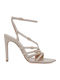 Leder Sandalen Beige