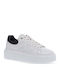 Γυναικεία Flatforms Sneakers Λευκά