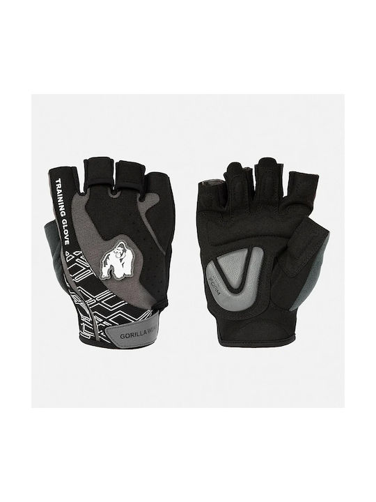 Gorilla Wear Mitchell Training Ανδρικά Αθλητικά Γάντια Γυμναστηρίου Μαύρα