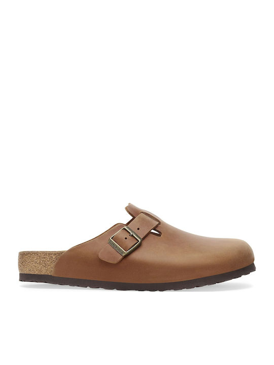 Birkenstock Boston Oiled Leather Зимни мъжки че...