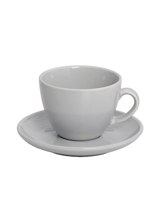 Espiel Essentials Cup Cappuccino Porcelain Gray 350ml