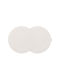 Fatboy Round Silicone Placemats Gray 36.5cm 2 Pieces