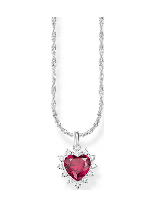 Thomas Sabo Колие с дизайн Сърце