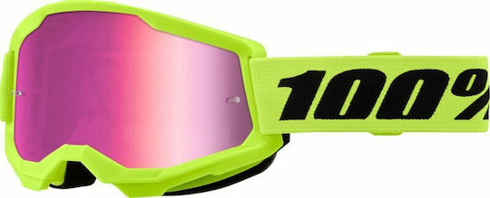 100% Motocross Goggles Strata 2