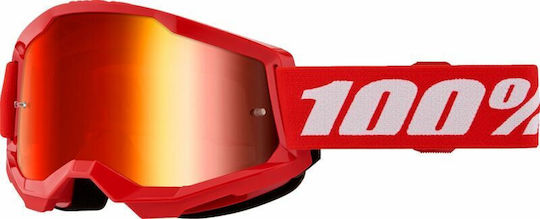 100% Motocross Goggles Strata 2