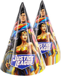 Pălării de petrecere Justice League 10 buc