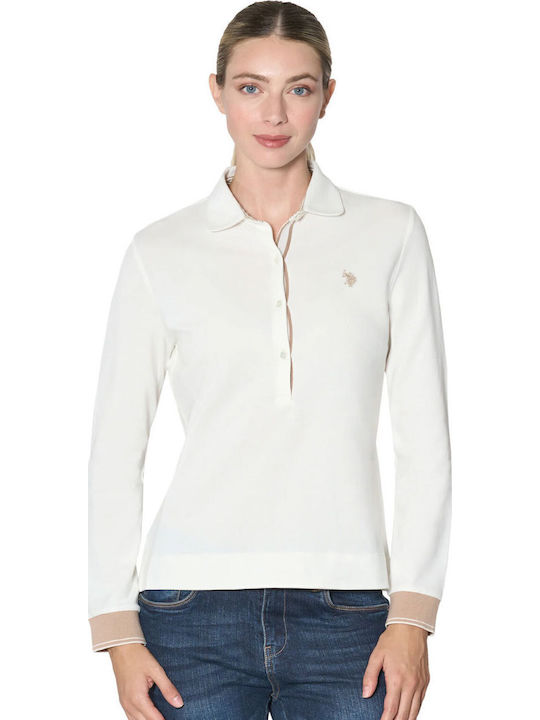Gith Women's Polo Blouse White