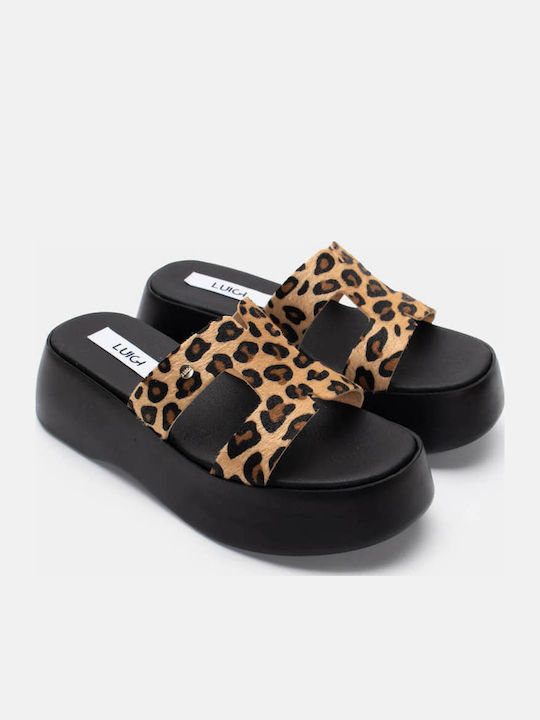 Women's Platform Shoes Brown