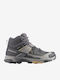 Salomon X Ultra 5 Mid Men's Hiking Waterproof Boots With Gore-Tex Membrane Gray