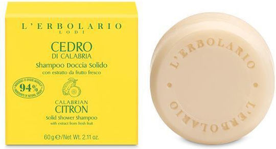 L' Erbolario Cedro Di Calabria Solid Reconstruction/Nourishment Shampoo 60ml 60gr