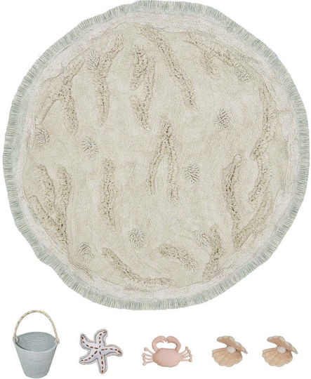Lorena Canals Kids Synthetic Rug 120x120cm