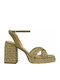 Sandalen Grün