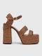Sandalen Braun