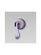 SDS Single Wall-Mounted Bathroom Hook Silver