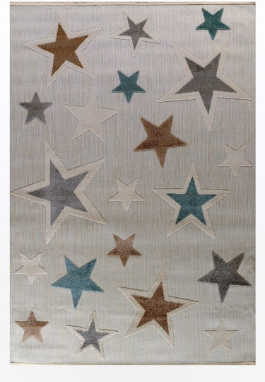 Tzikas Carpets Mallorca Μπλε 160x160cm