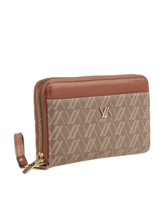 Large Women's Wallet Classic Brown