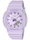 Casio G-shock Digital Women's Watch Chronograph with Purple Rubber Strap