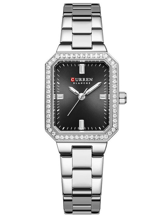 Curren Women's Watch with Silver Metal Bracelet