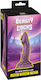 You2Toys Glass Dildo With Suction Cup Purple 21.2cm