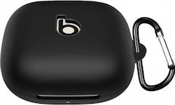 Carcasă de protecție pentru căști wireless Thd compatibilă cu Beats Powerbeats Pro 2 de Dr Dre silicon negru Carcasă de protecție pentru căști wireless Thd compatibilă cu Beats Powerbeats Pro 2 de Dr Dre silicon negru