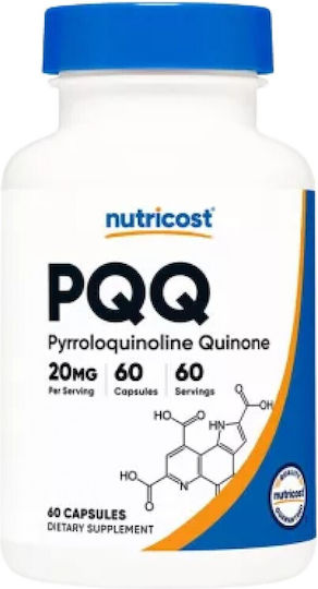 Nutricost PQQ 20 mg 60 Капсули