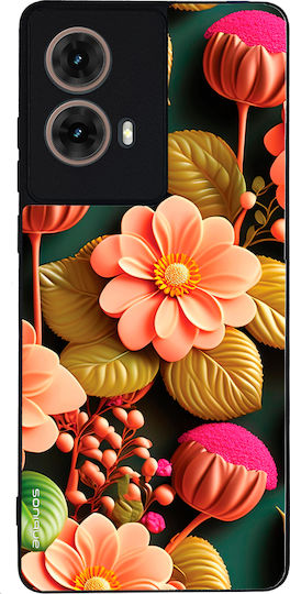 Θήκη Sonique 3d Flower Series Motorola Moto G85 5g Σομόν