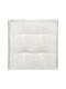 Garden Chair Cushion Off White 40x40cm.