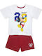 Παιδικό Σετ με Σορτς Καλοκαιρινό 2τμχ Red Mickey
