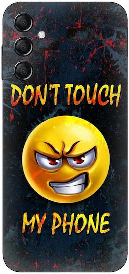 Husă Emoji "Don't Touch My Phone" pentru Samsung Galaxy M15 5G