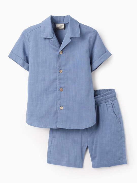 Set pentru copii cu șorturi Vară 2buc Blue