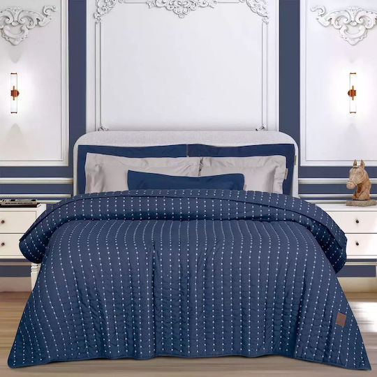 Greenwich Polo Club 3492 Κουβερλί Υπέρδιπλο Microfiber Blue 230x250cm