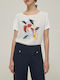 Damen T-Shirt OffWhite