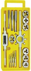 Set Taps Dies 16 Pieces M3-m12