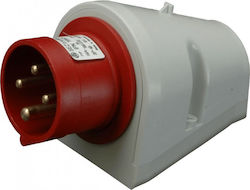 SEZ Male Industrial Socket IP1643