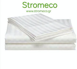 King Size Satin Stripe Sheet King Size Satin Stripe Sheet